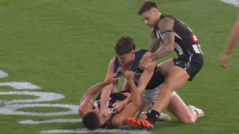 Nick Daicos & Sam Walsh Ignite Wild Brawl at MCG